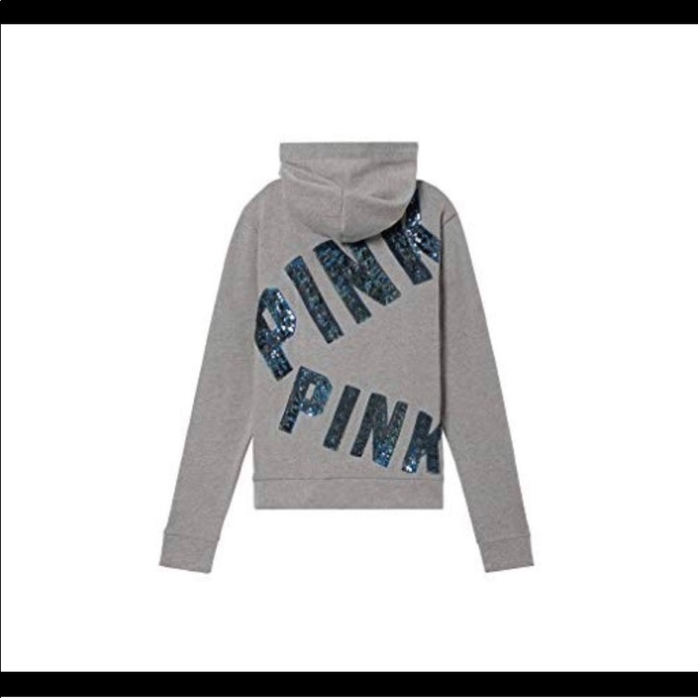 VS PINK Bling full zip hoodie